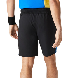 Мужские теннисные шорты Lacoste Sport Regular Fit Seamless Tennis Shorts - black blue