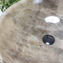 Раковина из оникса Bowl Grey BO-60965 45x45x17 из натурального камня