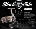Катушка для рыбалки безынерционная Black Side Aviator FD (7+1 подш.)