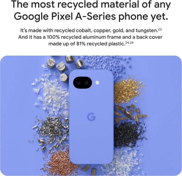 Смартфон Google Pixel 10a 8/256 ГБ Красная ягода | Berry (Global)