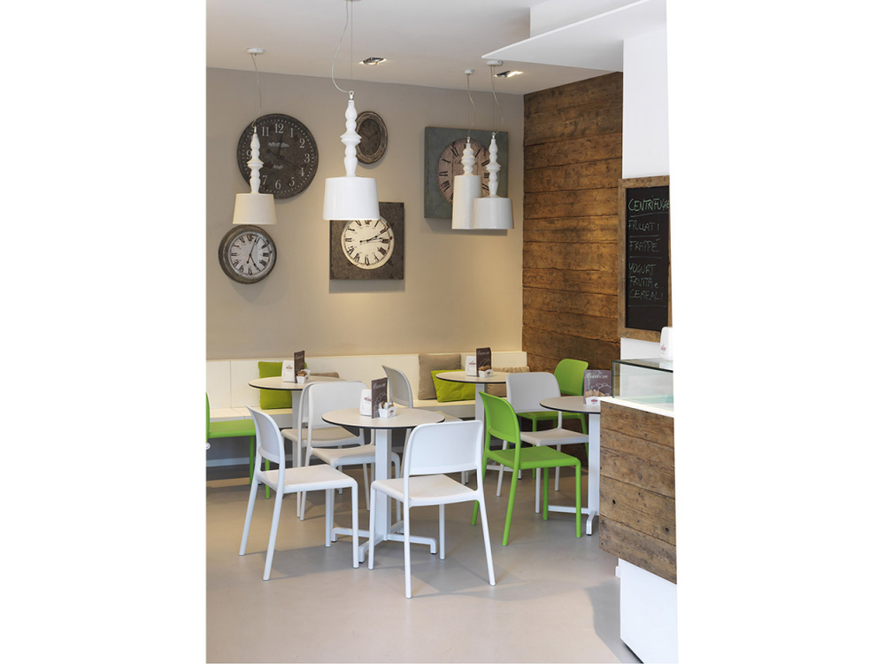 Стул пластиковый Nardi Riva Bistrot, белый