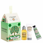 L'Occitane en Provence Набор Almond (масло для душа 35 мл, молочко для тела 20 мл, крем для рук 10 мл) 65 мл (из Финляндии)