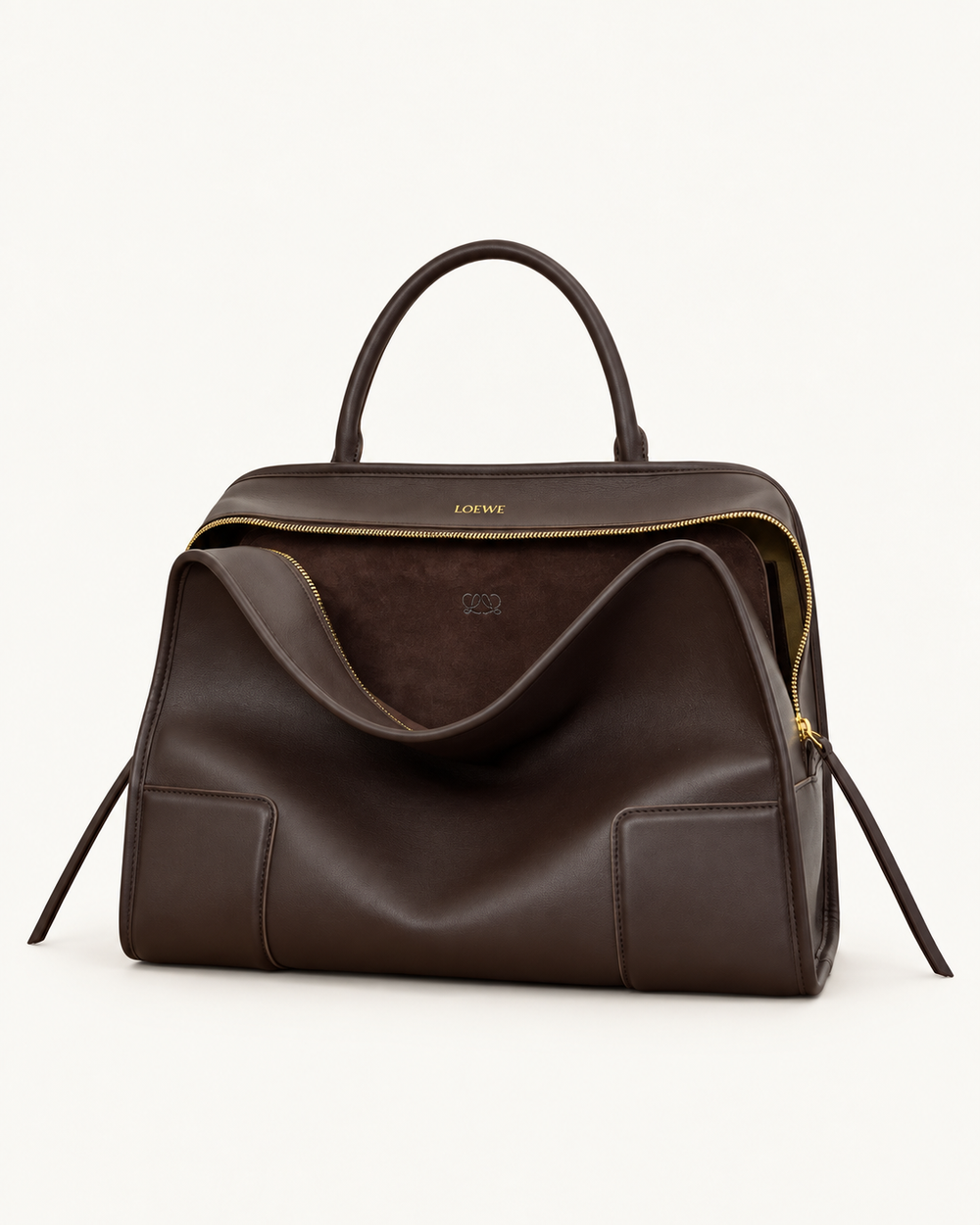 Сумка LOEWE Amazona 180 Large, шоколадный оттенок