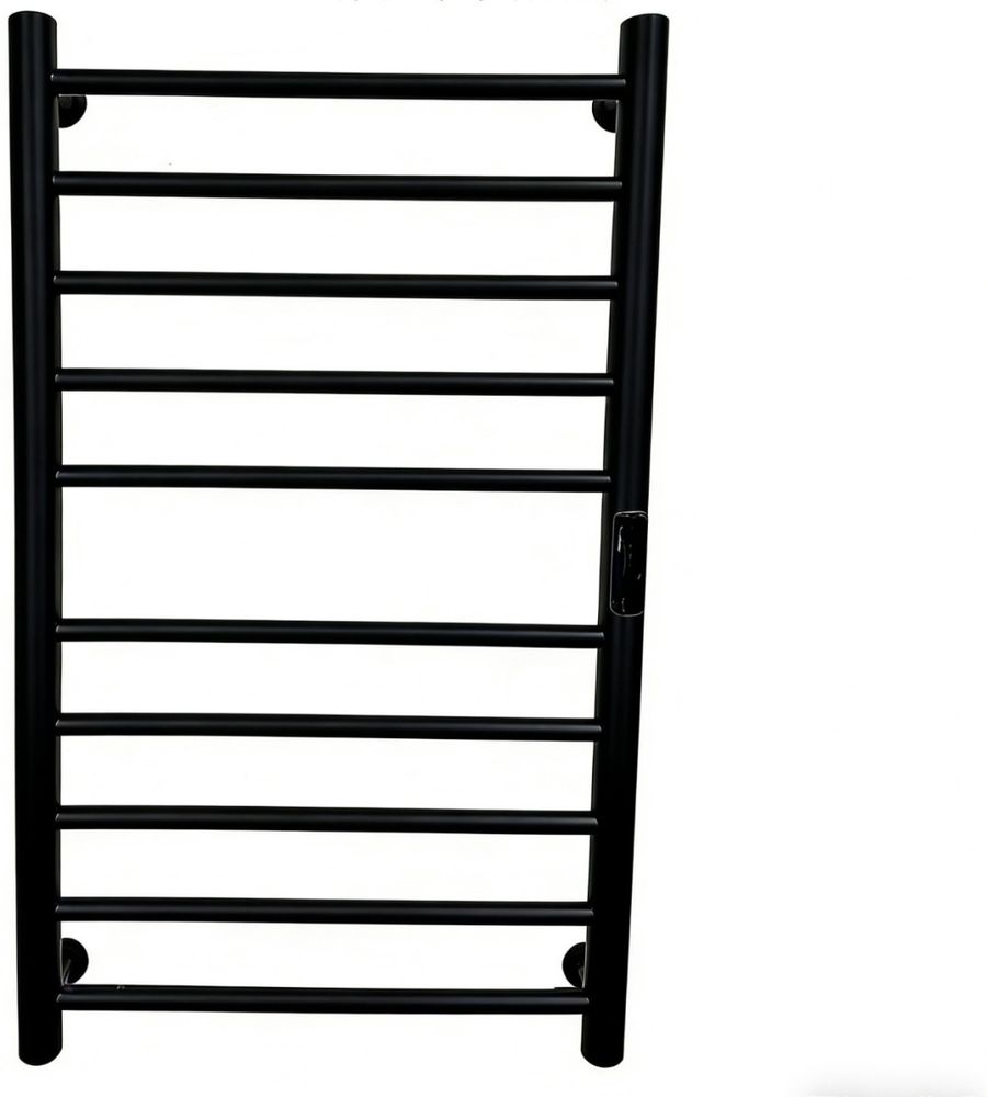 Полотенцесушитель электрический Rein Classic 10-Matte Black 800*450 мм