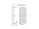 Радиатор Royal Thermo PianoForte Tower Silver Satin - 18 секц.