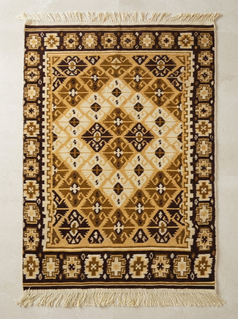 ZALEL Коврик для в/к с бахромой VOSTOK 80*150 арт. 1613