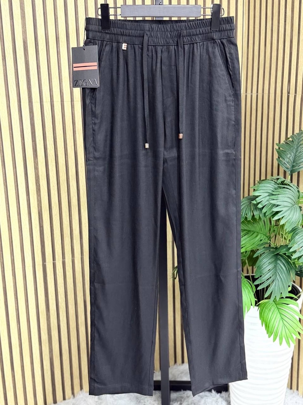 Льняные брюки Zegna