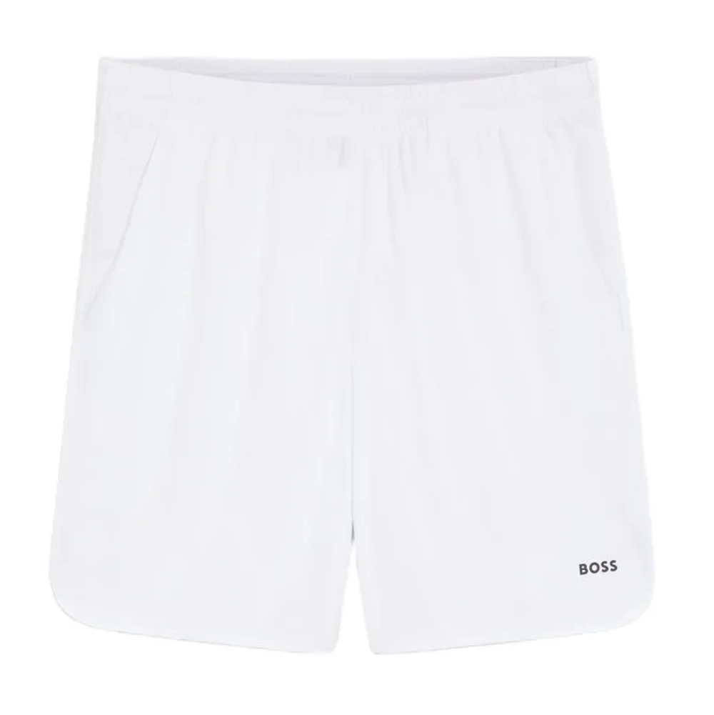 Мужские теннисные шорты BOSS TOC Game 9 inch - white