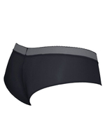 Трусики-бразилиана со средней линией талии Delight Trim (Размер: L) (Цвет: черный)
