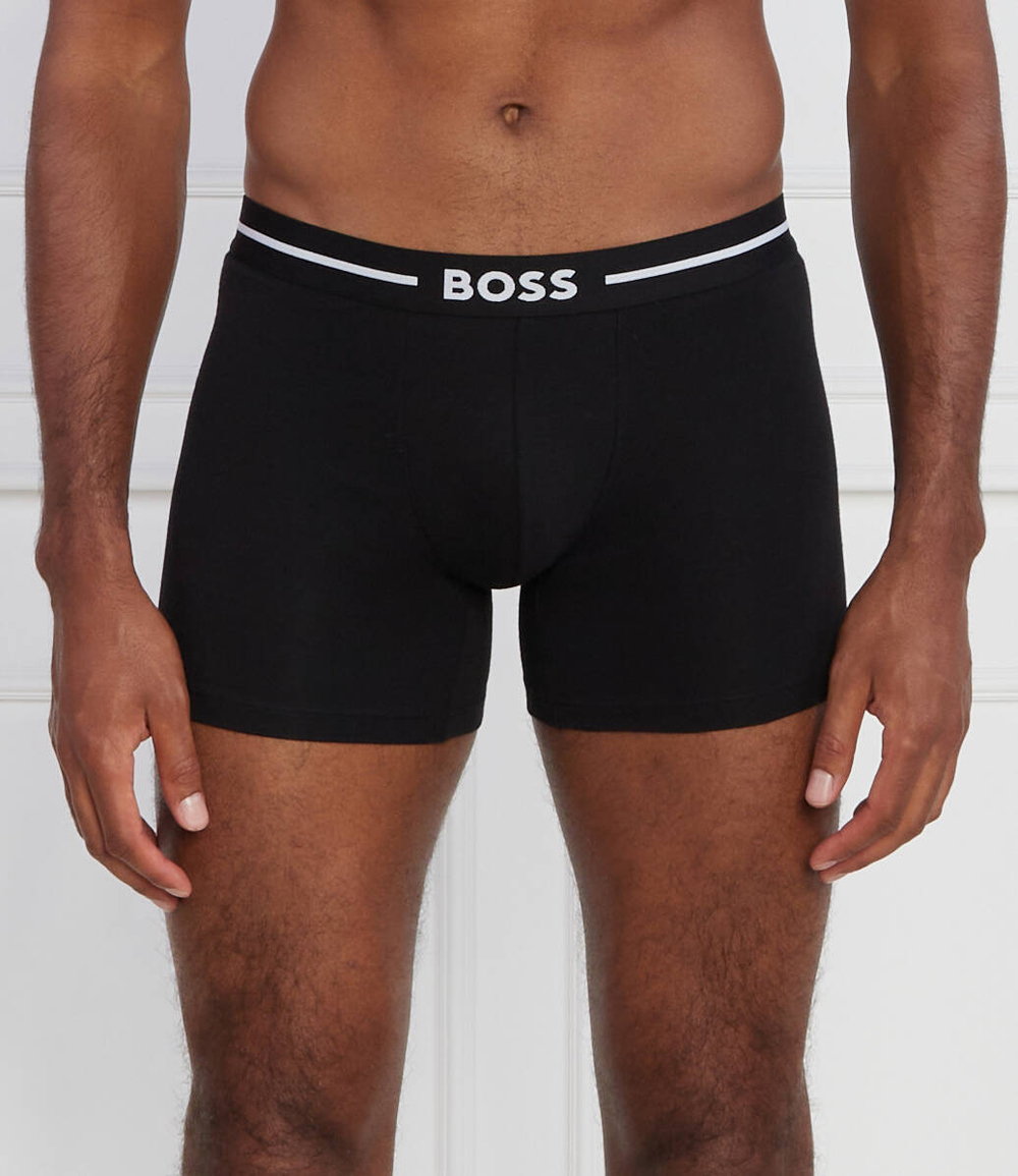 Трусики-боксеры 3шт. BoxerBr 3P BOSS BLACK - черный(50495474)