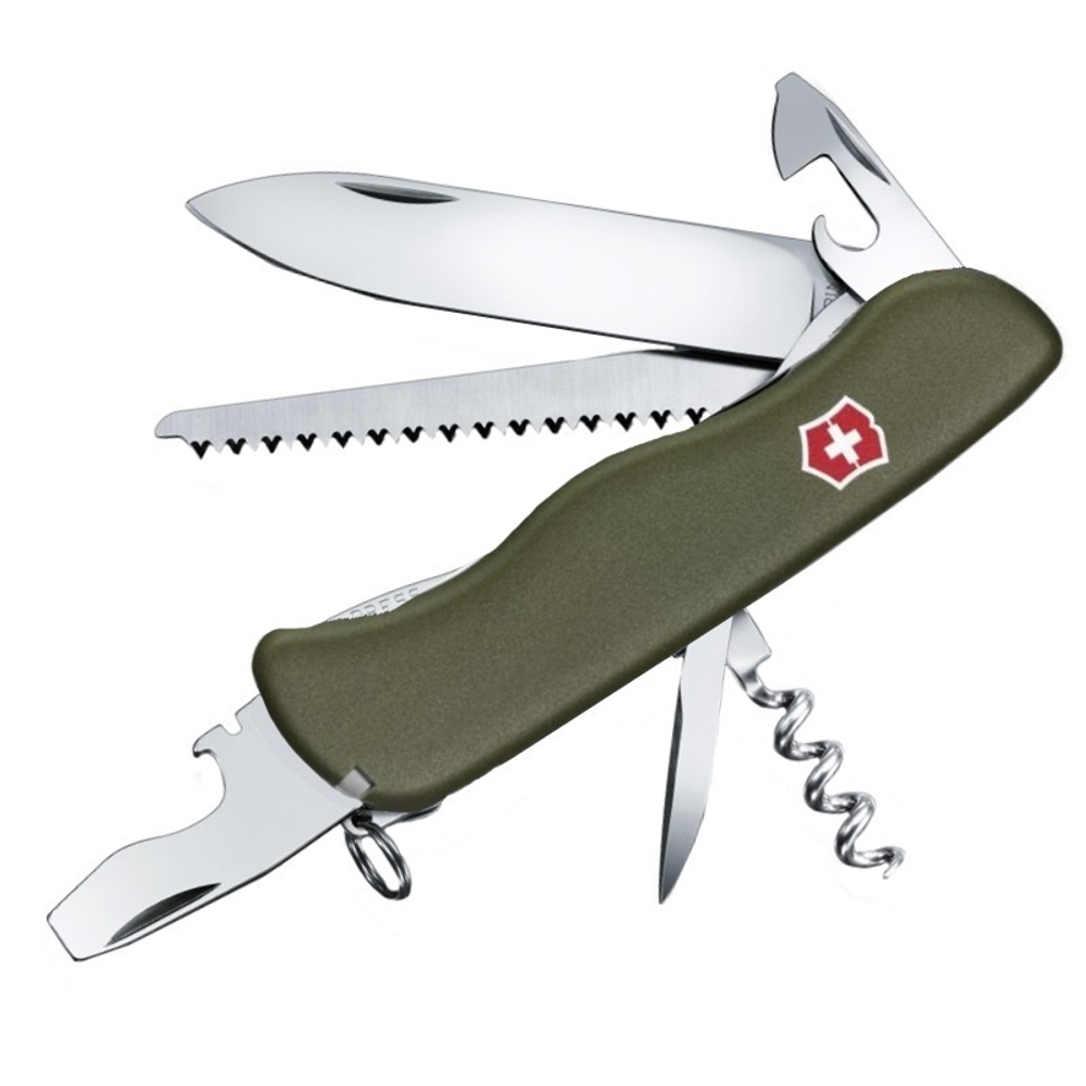 Нож Victorinox Forester зеленый, 0.8363.4R