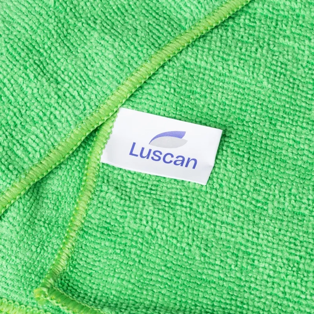 Салфетки хозяйственные Luscan микрофибра 40x40 см 220 г/кв.м (4 штуки в упаковке)