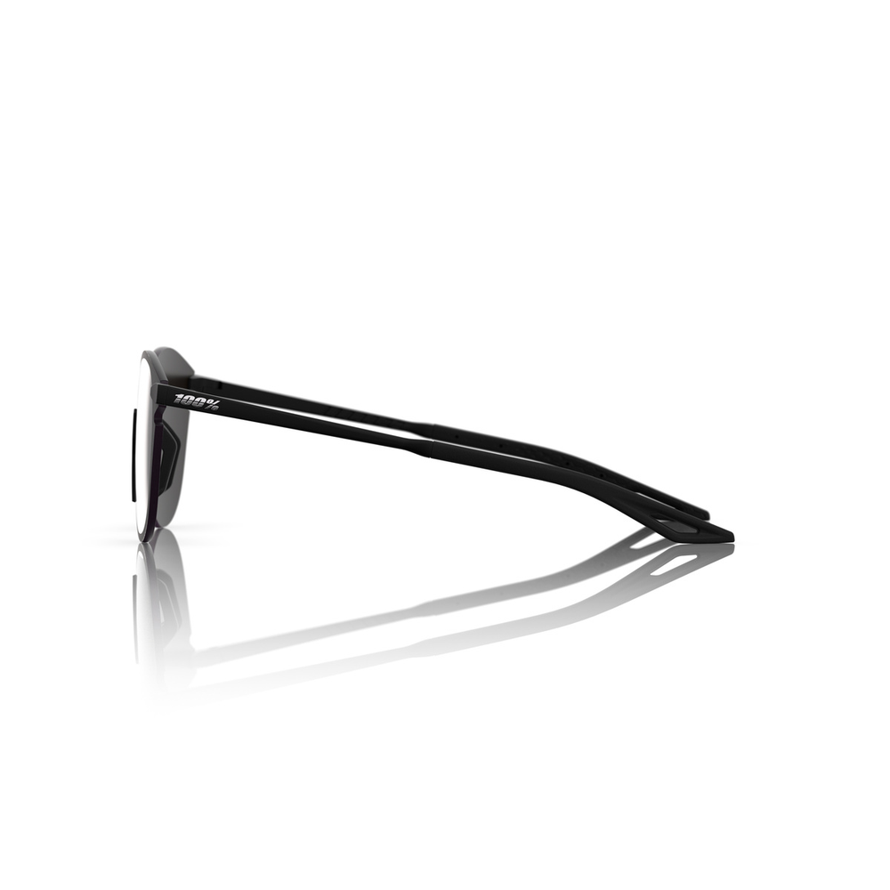 Спортивные очки 100% Legere Round / Matte Black / Silver Mirror Lens