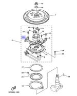 Катушка освещения Yamaha 25/30лс (61N813130900)