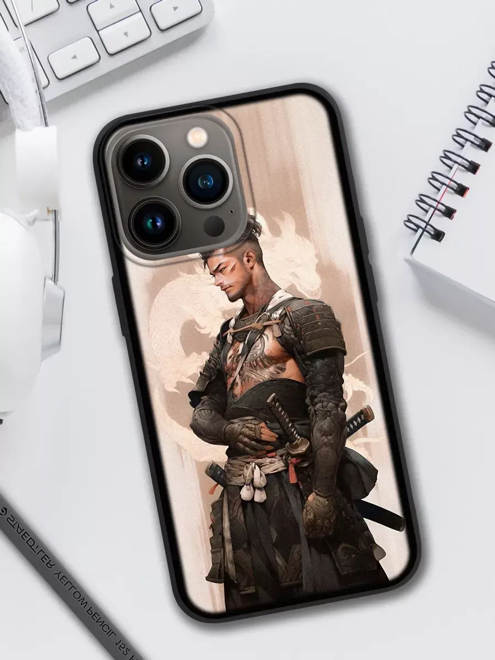 Чехол на iPhone 15 Pro с 3D принтом
