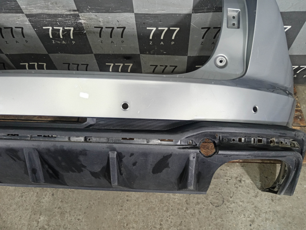 Бампер задний + юбка заднего бампера Haval F7 2 24-нв Б/У Оригинал 2804140AKN02A