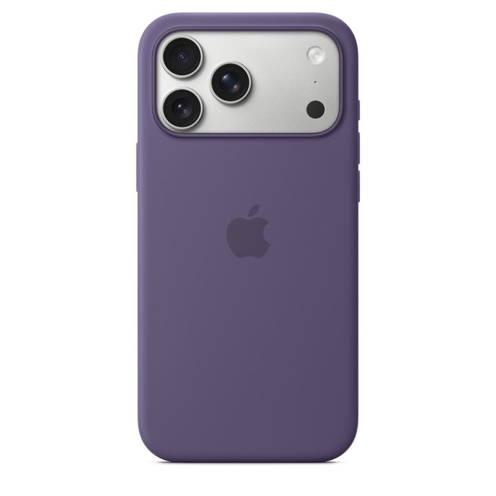 Защитный чехол Apple Silicone Case с MagSafe для iPhone 17 Pro Max Purple Fog