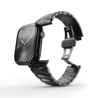 Ремешок для Apple Watch 49/46/45 - ROYAL II Чёрный/Сталь