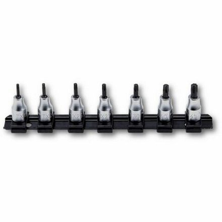 233 3/8 NTX/S7 Набор из 7-ми головок для винтов TORX, 3/8", USAG (Италия)