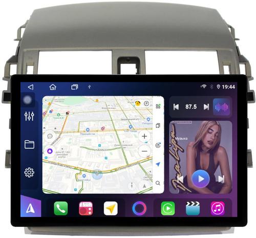 Магнитола для Toyota Corolla 150 2006-2013 (рамка тип 2) - FarCar BX877 монитор 13" 2K QLED на Android 13, TS10, 6+128, CarPlay, 4G SIM-слот