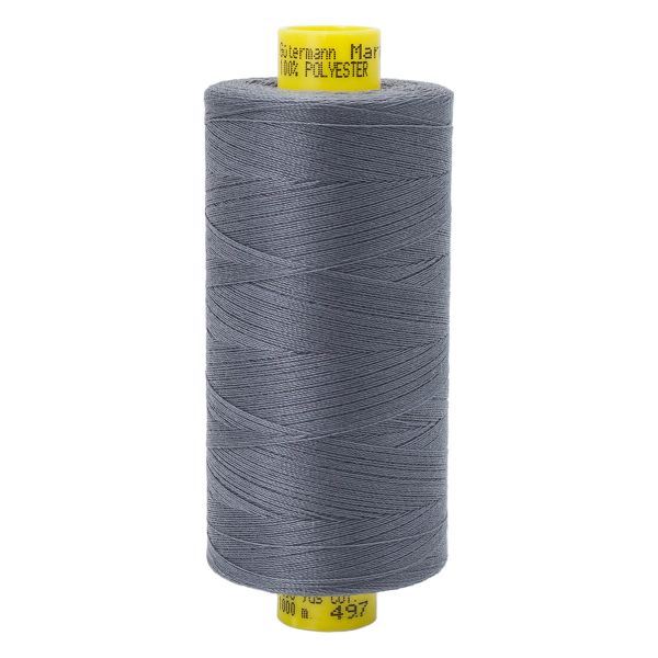 Нитка Gutermann Mara 120 (1000 метров), 1 кат., универсальная | 497 перламутровый джинсовый