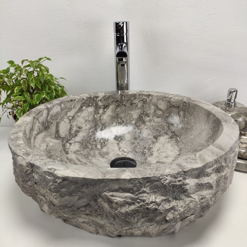 Раковина из мрамора Erozy Doreng EM-60888 49x41x15 из натурального камня