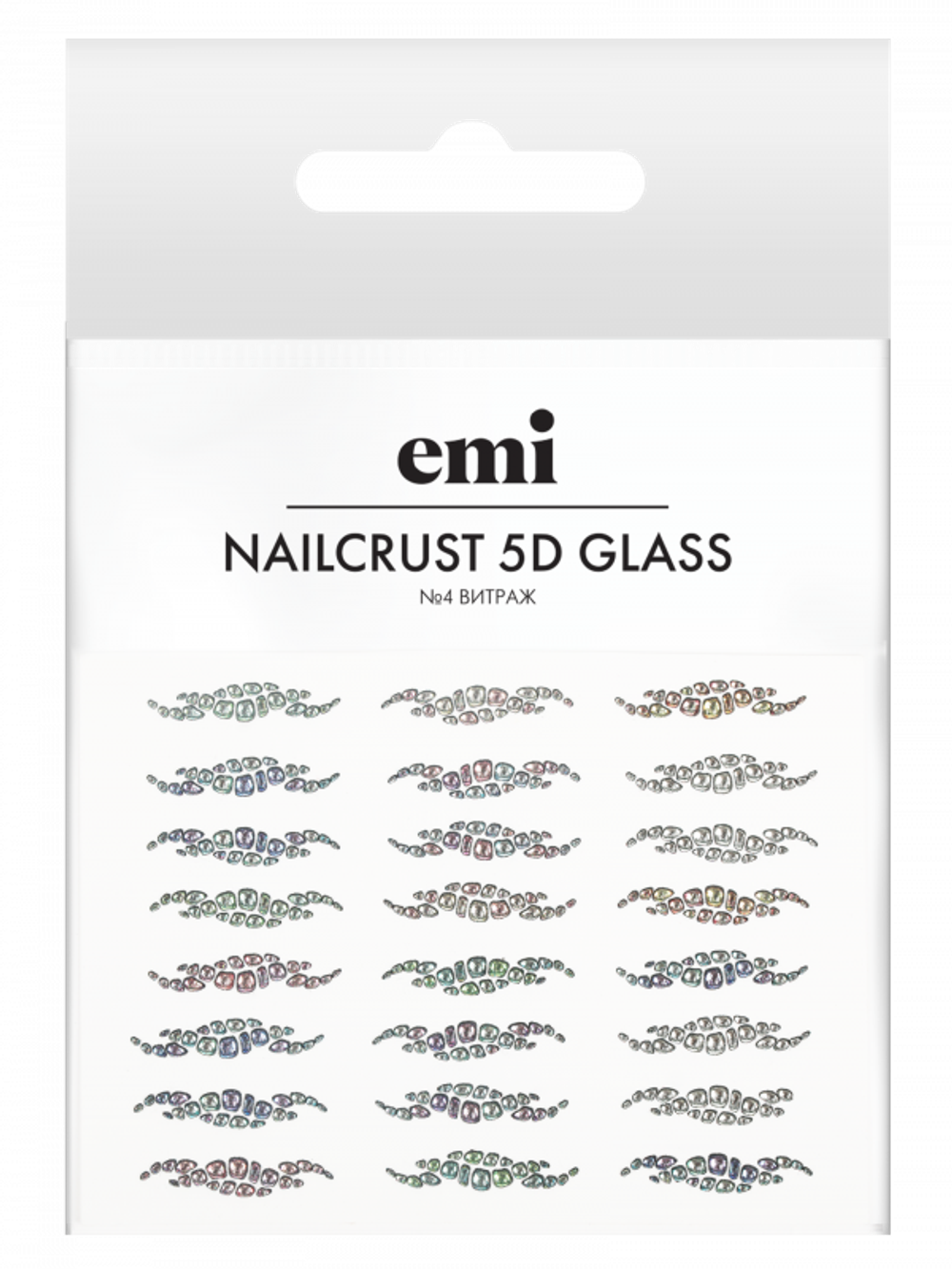 NAILCRUST 5D GLASS №4 Витраж