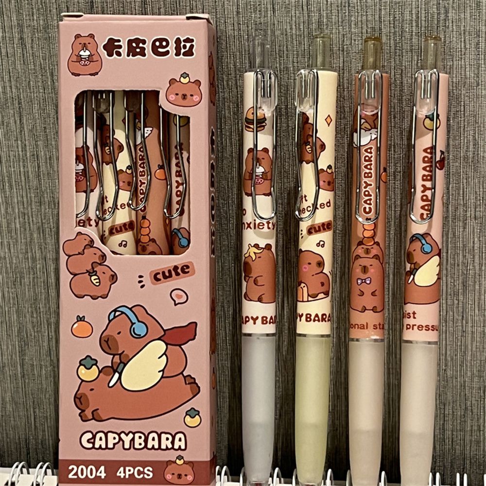 Набор ручек "Capybara 4" Набор ручек "Capybara 4"