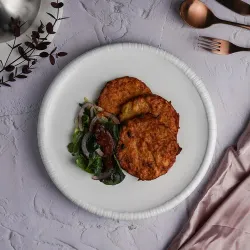 Блюдо круглое d 28 см h3 см White Moon P.L. Proff Cuisine [2]