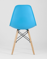 Стул Eames Style DSW бирюзовый (разборный каркас)