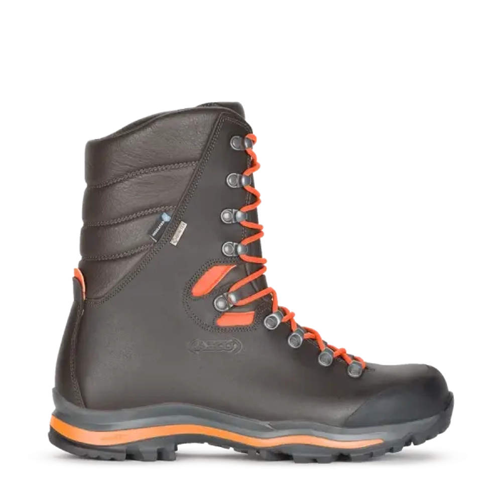 Ботинки AKU Riserva High 200 GTX цв. Brown / Fluo Orange