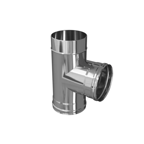 Тройник-Д Ferrum 90 градусов DN120 0,8/430 12578