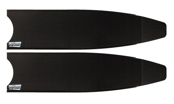 Лопасти Leaderfins Pure Carbon без наклейки 33° черные