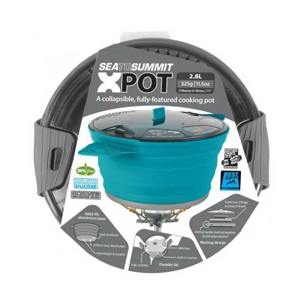 Sea to Summit складная кастрюля X-Pot 2.8l