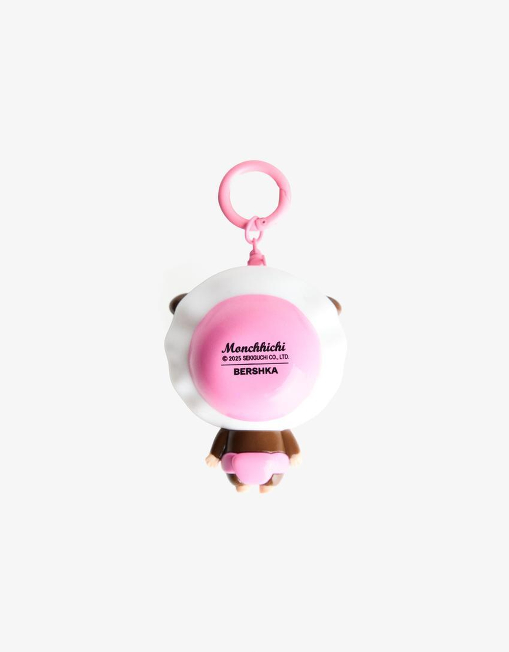 BERSHKA Брелок Monchhichi, розовый