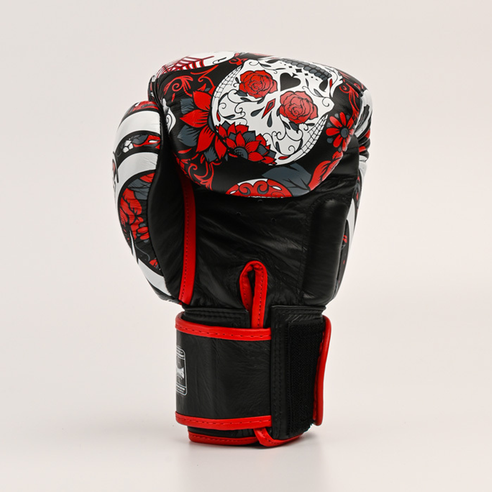 Боксерские перчатки Twins FBGVL3-53 Santa Muerta Red