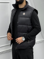 Жилетка MONCLER #2855 (чёрн.)