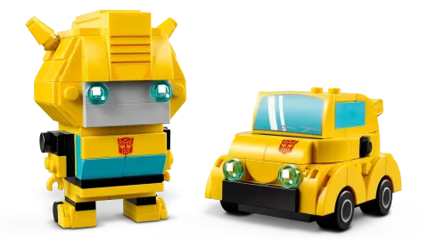 Конструктор LEGO BrickHeadz 40804 Робот и транспортное средство Бамблби