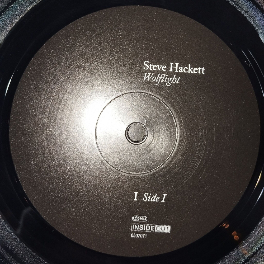 Винтажная виниловая пластинка LP Steve Hackett Wolflight (EU 2015)