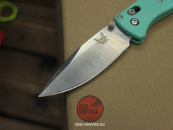 Нож Benchmade 535 Bugout CIVIL MINT (редкий цвет) А+++ - минт рукоять, клинок сатин, фурнитура сатин