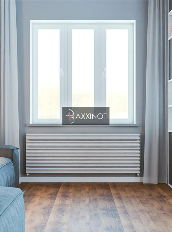 Axxinot Wemar Z 2000 - горизонтальный алюминиевый радиатор шириной 2030 мм