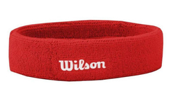 Повязка на голову теннисная Wilson Headband - красный
