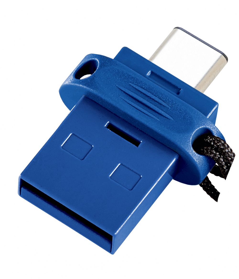 Флеш-накопитель Verbatim Dual 64GB, USB 3.2 Gen1 Type-C/USB-A