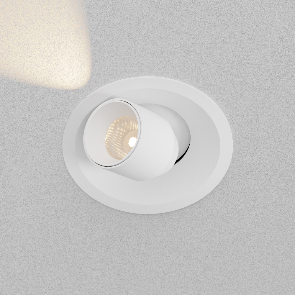 Встраиваемый светодиодный светильник Maytoni Focus LED mini DL127-8W3K-W