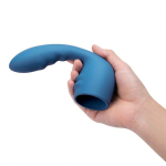 Синяя насадка Flexi 9,2см для вибратора Le Wand Petite LW-044