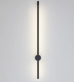 08423-80,19(3000K) Бра Локи черный h80 w10,5*6 Led 16W (3000K)