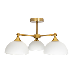 Люстра Rivoli Emina 3332-303 3хЕ27 40Вт модерн | Rivoli