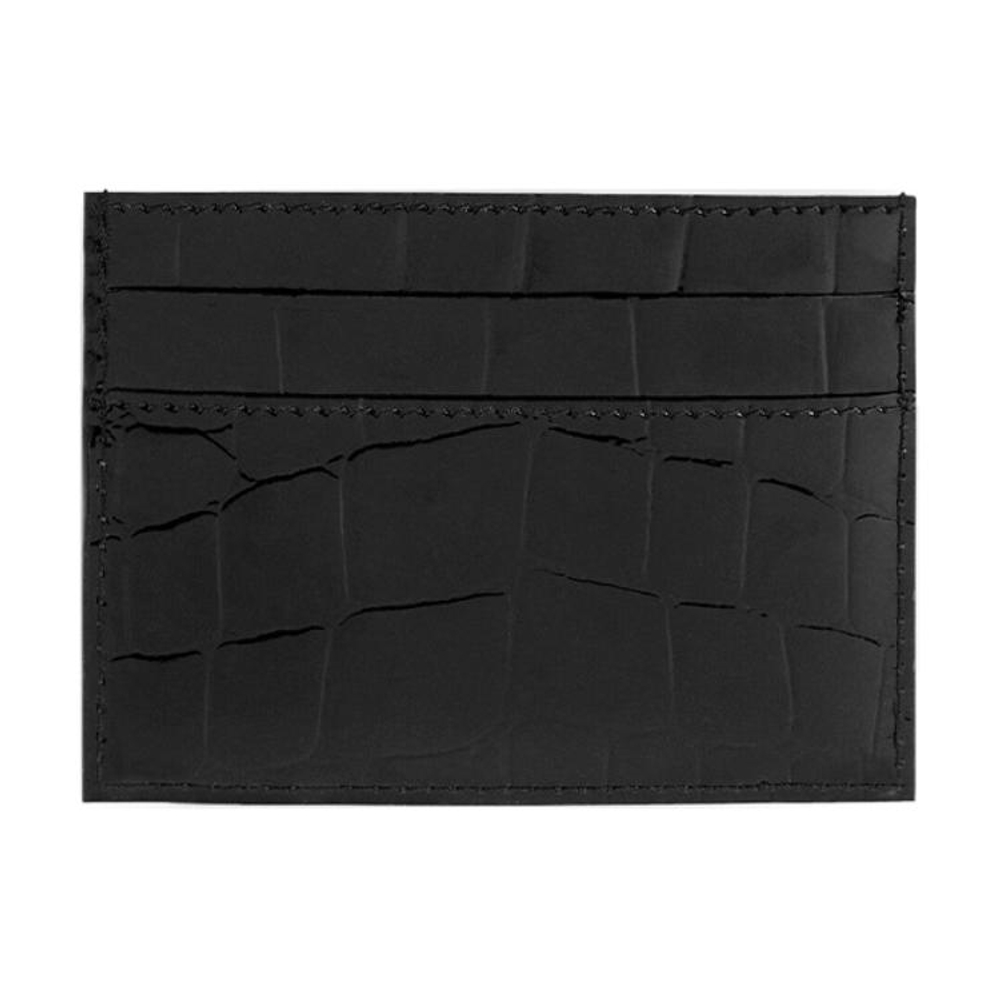 Balenciaga Neo Classic Cow Leather Card Holder Card Holder Women"s Black
