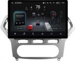 Магнитола для Ford Mondeo 4 2007-2010 (рамка серебро) - Teyes CC4-PRO монитор 13" 2K QLED на Android 13, Быстрейшая, Snapdragon 778G, ИИ, CarPlay, DSP, 4G SIM-слот