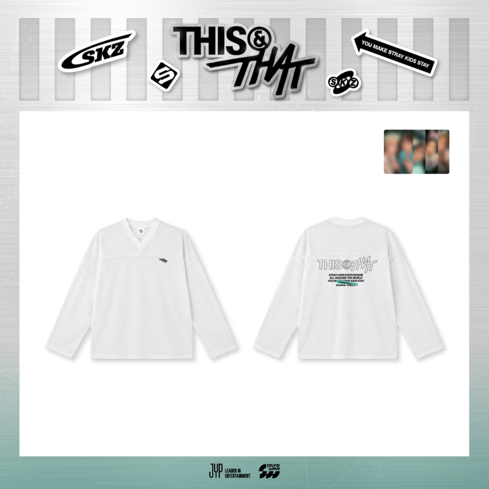 Мерч Stray Kids - THIS & THAT POP-UP STORE (лонгслив)